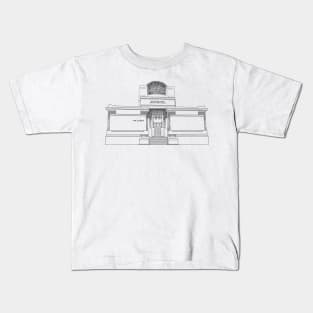 Joseph Maria Olbrich • Secession House • Vienna, Austria Kids T-Shirt